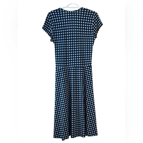 Leota Plaid Midi Dress Size M - Picture 4 of 4